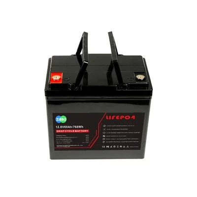12V 60AH Li-FePO4 baterija su ekranu